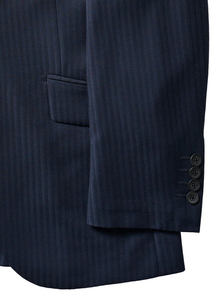 ガルニエ　シャドーストライプスーツ セール特別価格】【初値下げ】シャドーストライプ2BSスリーピース