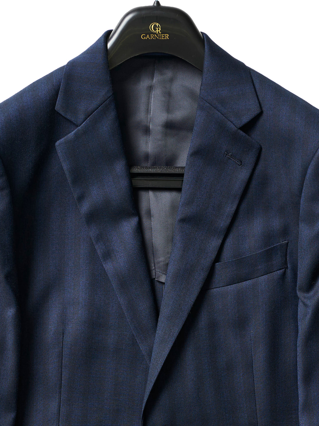 ピンドットストライプ2BSスリーピーススーツ – GARNIER（ガルニエ