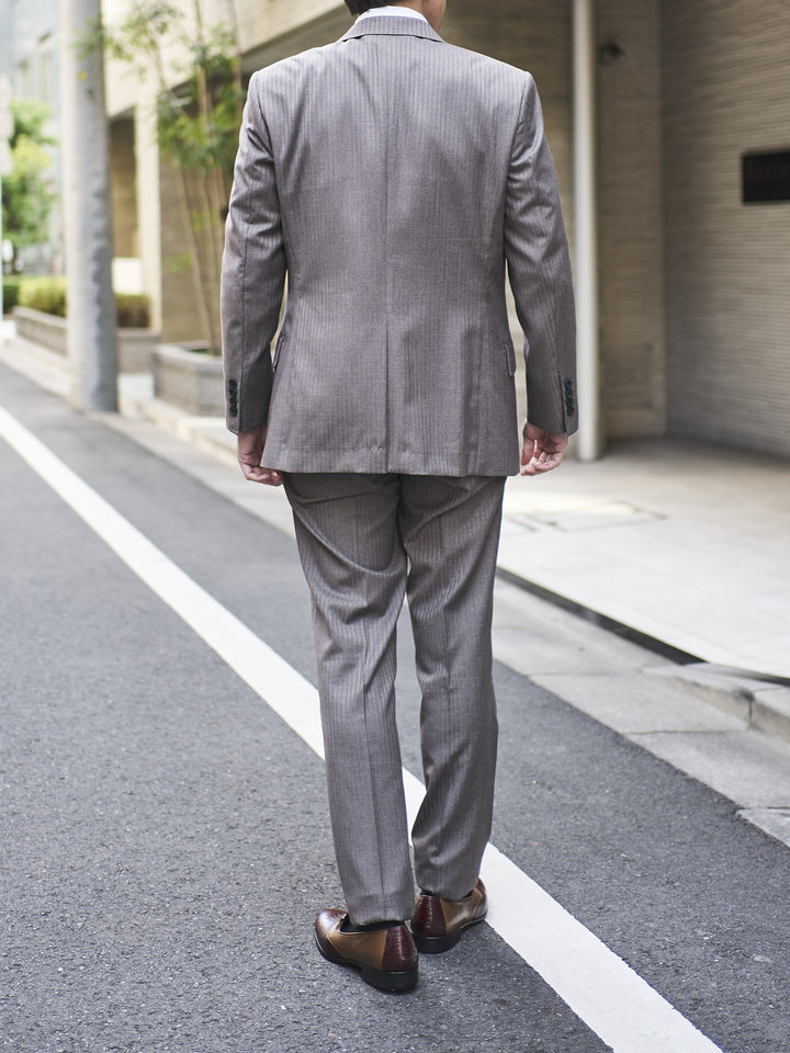 シャドーストライプ2BSスリーピーススーツ – GARNIER（ガルニエ）公式