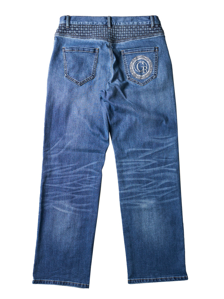 1P1677/新品 GERUGA ルーズストレートデニム ゲルガ