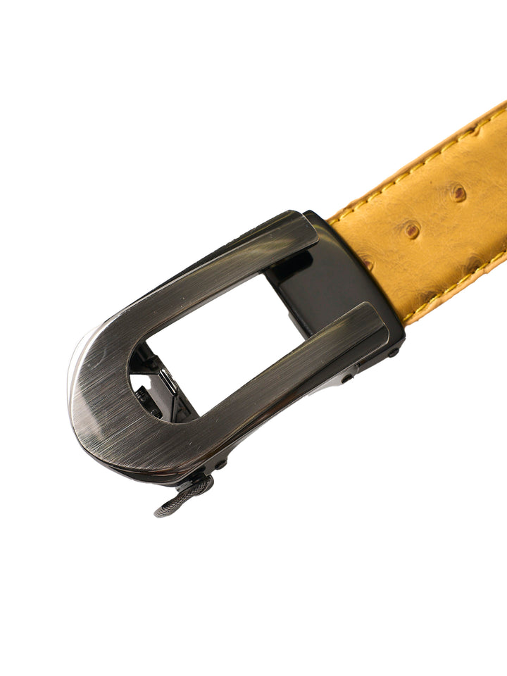 NEW】【オンラインストア限定】オーストリッチ型押しベルト