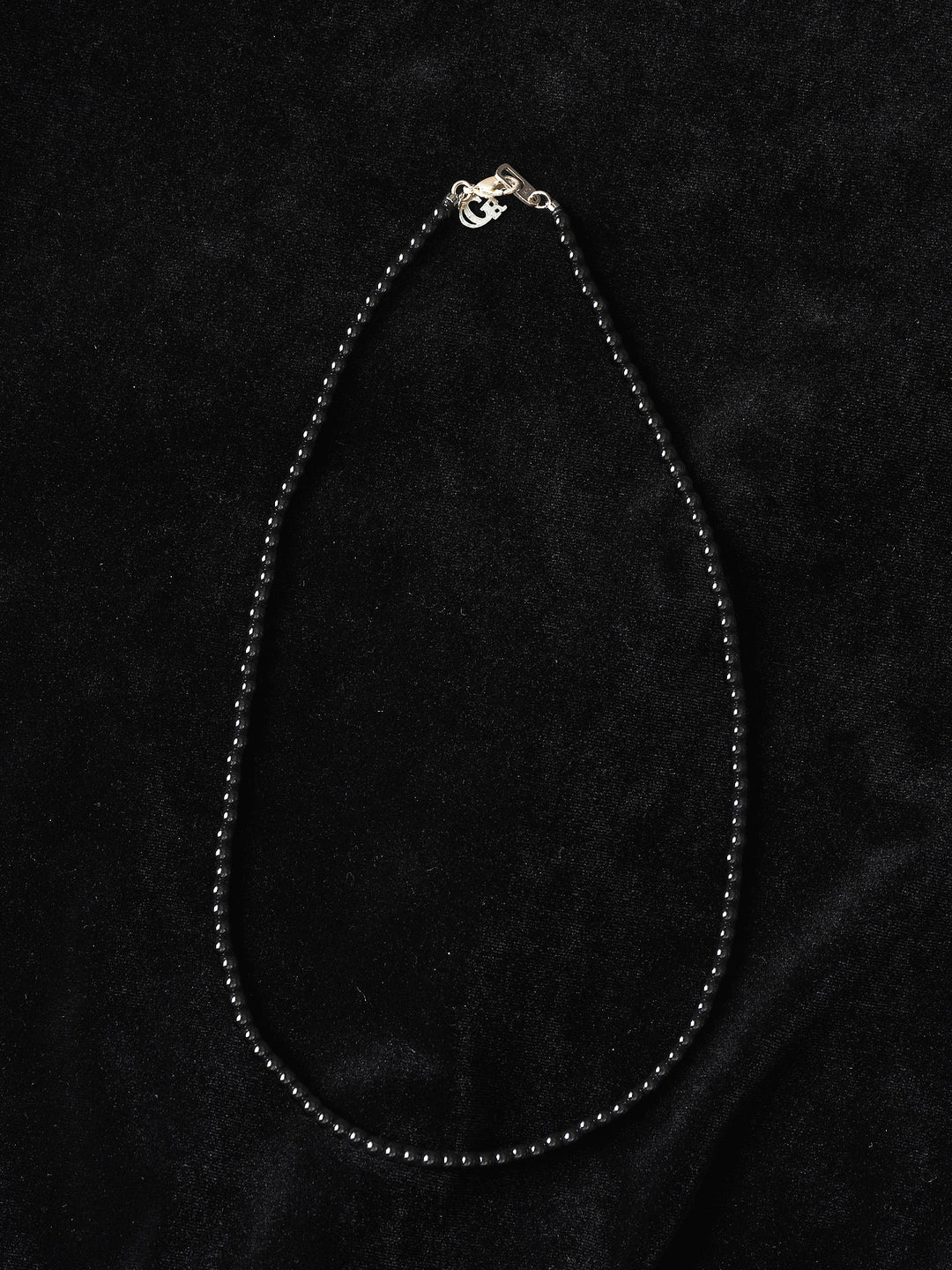 受注販売】【NEW】ブラックオニキスネックレス(4mm) – GARNIER