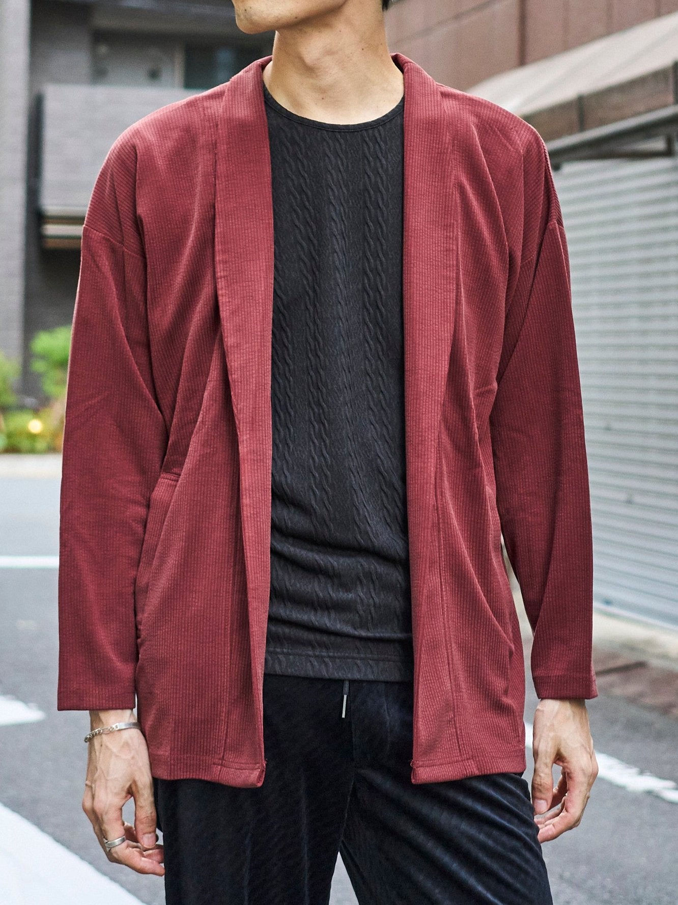 SHIPS（シップス）の「ROBERTO COLLINA: ショールカラー