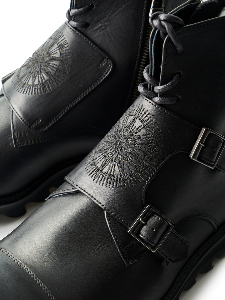 残り1点】“漆黒の太陽”シャークソールブーツ – GARNIER（ガルニエ